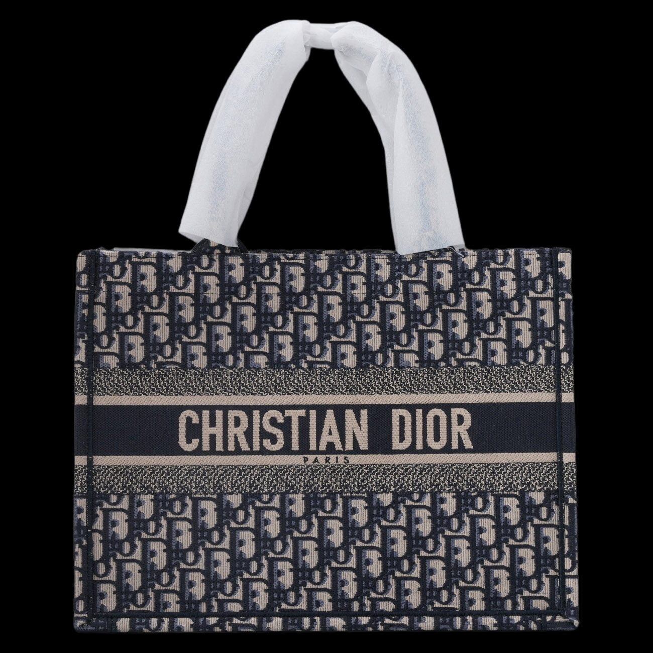 CHRISTIAN DIOR(USED)크리스찬디올 오블리크 북토트 미듐